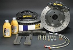 Brake Pros 6-Piston Big Brake Kit for the 1999-2000 Cadillac Escalade 1500 4WD 6-LUG* - 343mm Front