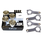 CP Pistons / Manley H-TUFF+ Connecting Rods Package - Subaru FA20 / Toyota 4U-GSE