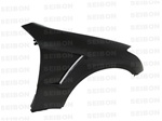 Seibon Carbon Fiber Front Fenders 2003-2007 Infiniti G35 2DR/Coupe [10mm Wider]