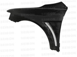 Seibon Carbon Fiber Front Fenders 2008-2009 Mitsubishi Lancer Evolution X [10mm Wider]