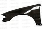 Seibon Carbon Fiber Front Fenders 1988-1991 Honda CRX [OEM-style]