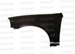 Seibon Carbon Fiber Front Fenders 1996-1998 Honda Civic [OEM-style]