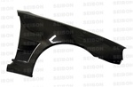 Seibon Carbon Fiber Front Fenders 1999-2001 Nissan Skyline R34 [NS-style]