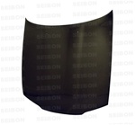 Seibon Carbon Fiber Hood (Dry Carbon) 1990-1994 Nissan Skyline R32 [OEM-style]