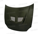 Seibon Carbon Fiber Hood 1993-1997 Honda Del Sol [EVO-style]