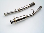 Invidia N1 Catback Exhaust 02-07 Subaru Impreza WRX, STI, Stainless Tip