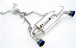 Invidia Gemini Catback Exhaust 03-07 Infiniti G35 Coupe, Dual Titanium Tips