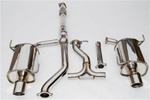 Invidia Q300 Catback Exhaust 10-13 Subaru Legacy GT, Dual Stainless Tips