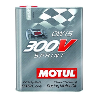 MOTUL 300V 0W15 SPRINT, 2L (2.1 qt.)