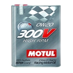 MOTUL 300V 0W20 HIGH RPM, 2L (2.1 qt.)