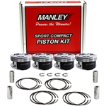 Manley Platinum Series Forged Pistons for Subaru EJ255/EJ257 99.50mm, 8.5:1 CR