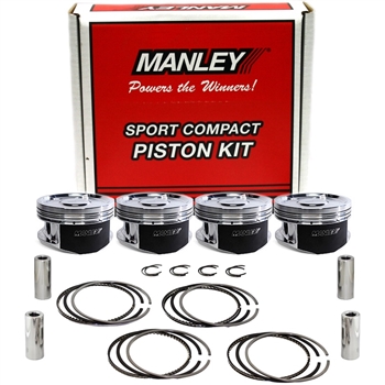 Manley Platinum Series Forged Pistons for Subaru EJ255/EJ257 99.50mm, 9.8:1 CR