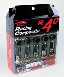 Project Kics R40 Racing Composite Lug Nuts - 12x1.25mm (20 piece Lug Nut Set)