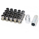 Project Kics R26 Racing Composite Lug Nuts - 12x1.50mm (16 piece Lug Nut Set with 4 Locks)