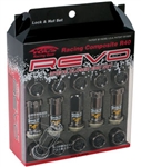 Project Kics R40 REVO Racing Composite Lug Nuts with Locks - 12x1.25mm (16 piece Lug Nut Set with 4 Locks)