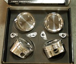 CP Forged Pistons for Ford Duratec 2.3L Non-VVT 88.00mm, 8.5:1 CR