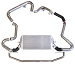 Injen Front Mount Intercooler Kit w/ bumper support beam and Polished Piping for the 2006-2007 Subaru Impreza WRX with the 2.5-liter, EJ25 engine