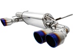 Injen 70mm Axleback Exhaust System w/ Quad 4.5" Titanium Tip for the 2008-2009 Subaru Impreza STI with the 2.5-liter, EJ25 engine