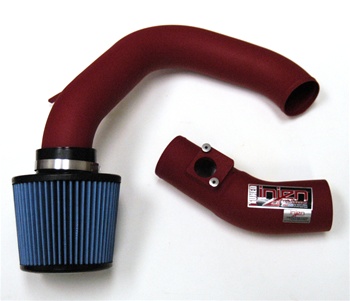 Injen Cold Air Intake System for the 2004-2007 Subaru Impreza STI 2.5L 4 Cyl. w/ MR Technology - Wrinkled Red