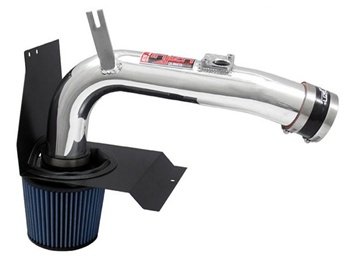 Injen Cold Air Intake System for the 2008-2009 Subaru Impreza WRX, STI 2.5L 4 Cyl. Incl. heat shield w/ AMSOIL Ea Nanofiber Air Filter - Polished