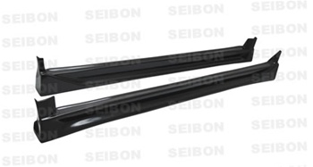 Seibon Carbon Fiber Side Skirts 2004-2005 Subaru Impreza / WRX / STi [CW-style]