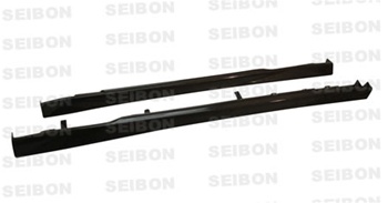 Seibon Carbon Fiber Side Skirts 1997-2001 Honda Prelude [TJ-style]