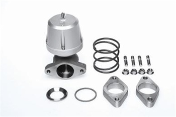 Synapse Engineering Synchronic 40mm Wastegate Kit w/ Flanges - Silver