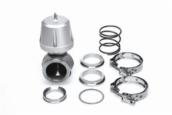 Synapse Engineering Synchronic 50mm Wastegate Kit w/ Flanges - Silver