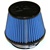Injen/AMSOIL Ea Nanofiber Dry Air Filter - 4.50" Flange Diameter  6.75" Base / 5.00" Tall / 5.00" Top - 54 pleat