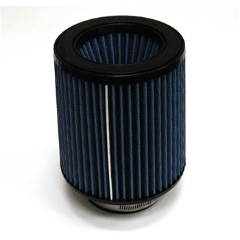 Injen/AMSOIL Ea Nanofiber Dry Air Filter - 3.50" Flange Diameter  6.00" Base / 6.88" Tall / 5.50" Top - 54 pleat