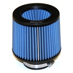 Injen/AMSOIL Ea Nanofiber Dry Air Filter - 3.00" flange diameter  6.00" Base / 5.00" Tall / 5.38" inverted cone top - 54 pleat