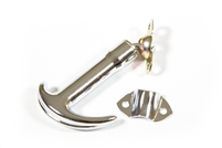 CHROME BENT POP TOP CLAMP VW