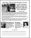 Bet Din: 7 Case of Heavy Metal Ice Cream  12-copy pak
