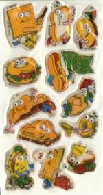 Tasties Brocha Stickers - Hamotzi - 12 pack