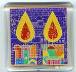 Magnet - Shabbat Candles