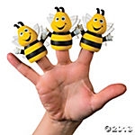 Busy Bee Finger Puppets