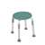 Adjustable Height Teal Bath Stool