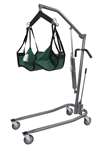 Deluxe Silver Vein Hydraulic Patient Lift with Six Point Cradle