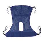 Full Body Patient Lift Sling with Commode Cutout