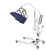 Electric Patient Lift with Removable Rechargeable Battery