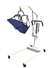 Bariatric Electric Patient Lift with Removable Rechargeable Battery and Four Point Cradle
