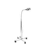 Goose Neck Exam Lamp with Dome Style Shade and Mobile Base