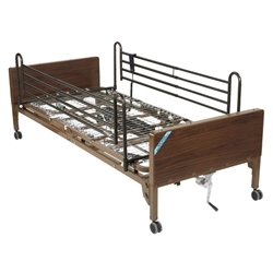 Delta Ultra Light Semi Electric Bed with Full Rails