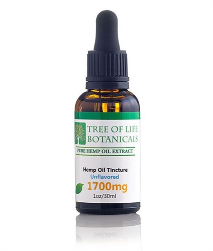 Tree of Life 1700 mg Hemp CBD Oil