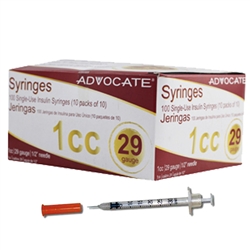 Advocate Insulin Syringe
