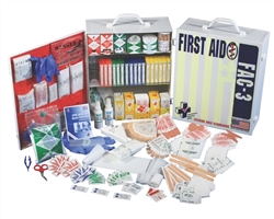 3 Shelf Deluxe First Aid Cabinet