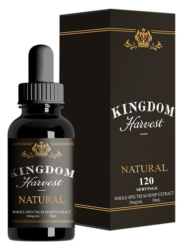 Kingdom Harvest CBD 300 mg Natural Oil 30 mL