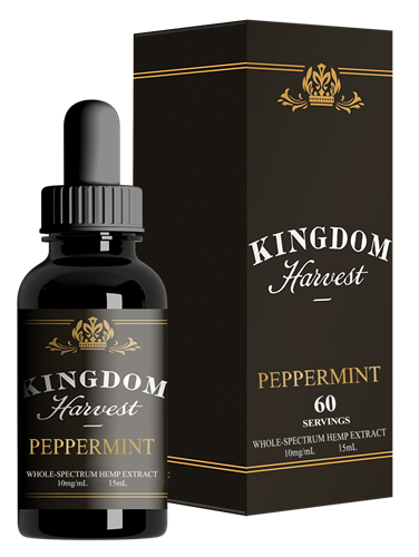 Kingdom Harvest CBD 150 mg Peppermint Oil 15mL