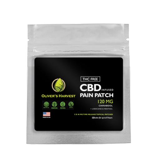 Oliver's Harvest CBD Pain Relief Patch