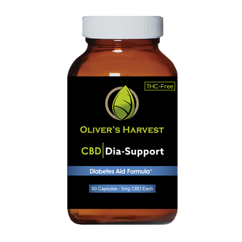 Oliver's Harvest CBD 300 mg Diabetes Supplement